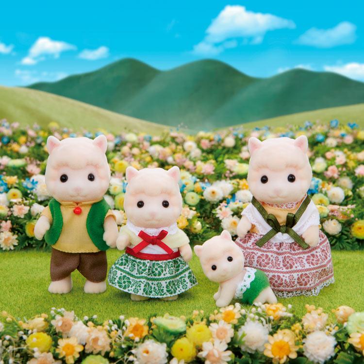 Sylvanian Families Alpaca Family Gl+5358