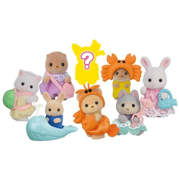 Sylvanian Families Baby Collection -Baby Sea Friends Series- (1Box) Bb-09