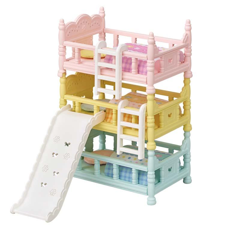 Sylvanian Families Baby Triple Bed Ka-219