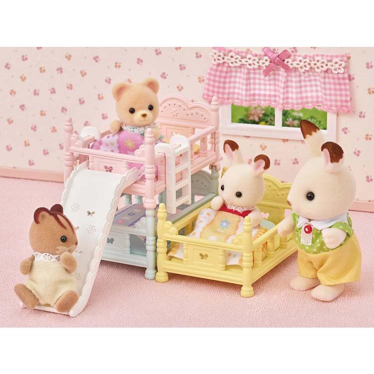 Sylvanian Families Baby Triple Bed Ka-219