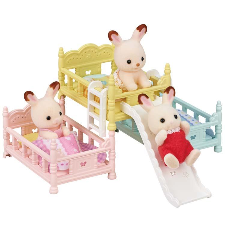 Sylvanian Families Baby Triple Bed Ka-219