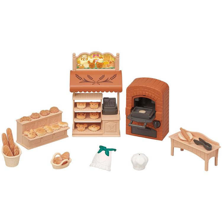 Sylvanian Families Brown Oven! First Bakery Set Gl+5536