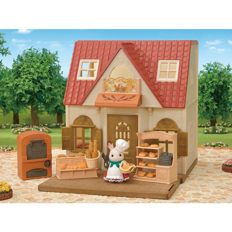 Sylvanian Families Brown Oven! First Bakery Set Gl+5536