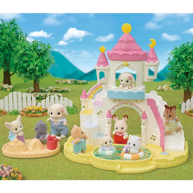 Sylvanian Families Castle Pool Set S-72