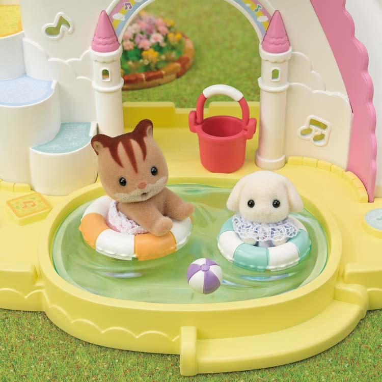 Sylvanian Families Castle Pool Set S-72