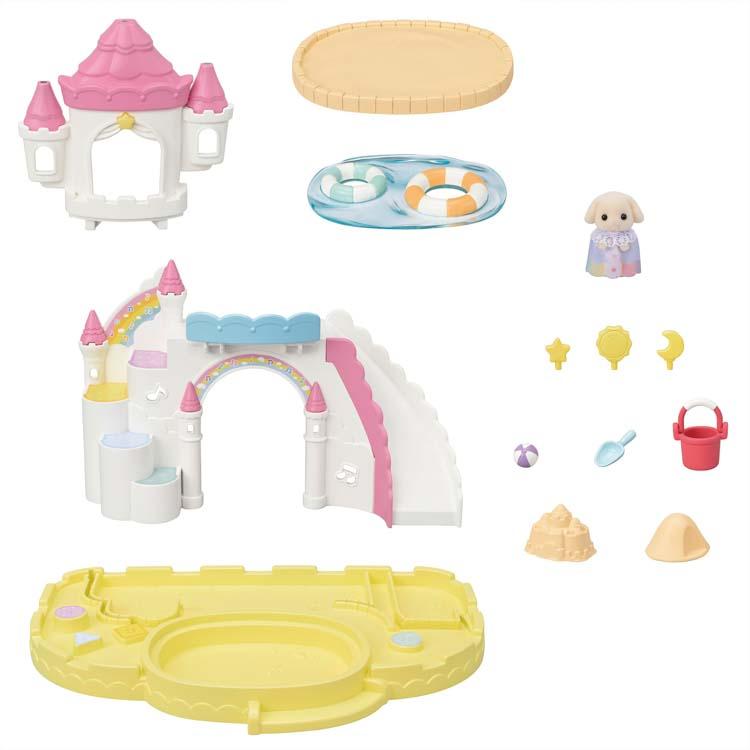 Sylvanian Families Castle Pool Set S-72