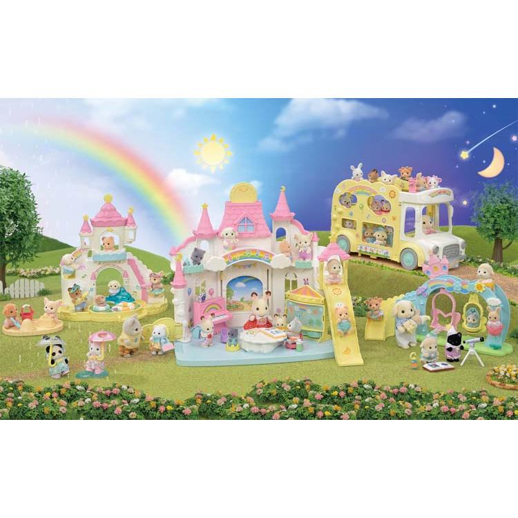 Sylvanian Families Castle Pool Set S-72