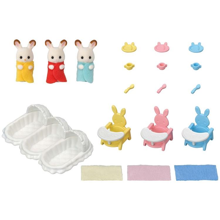 Sylvanian Families Chocolat Rabbit Mitsugo-Chan Care Set Se-204