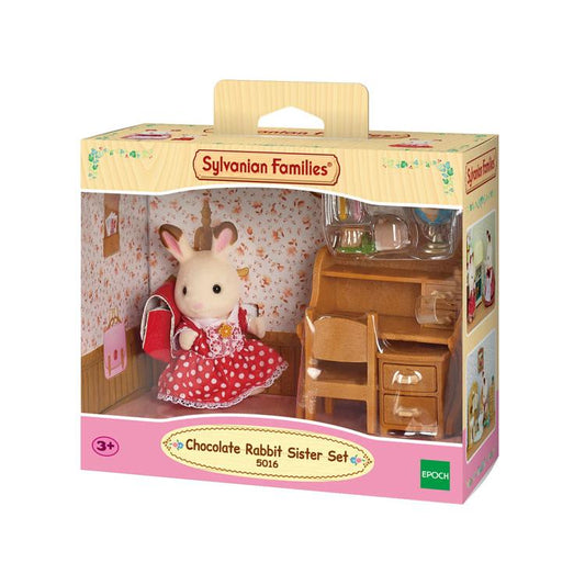 Sylvanian Families Chocolate Rabbit Girl Furniture Set Uk+5016