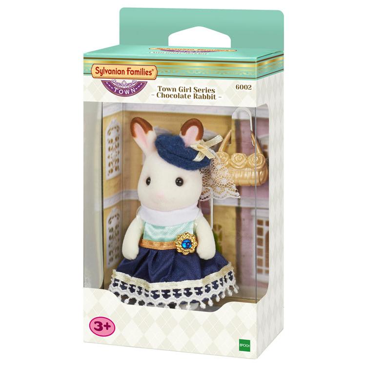 Sylvanian Families Chocolate Rabbit Sister Gl+6002