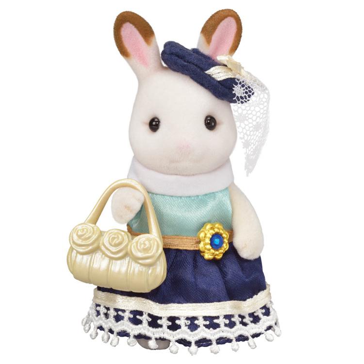 Sylvanian Families Chocolate Rabbit Sister Gl+6002