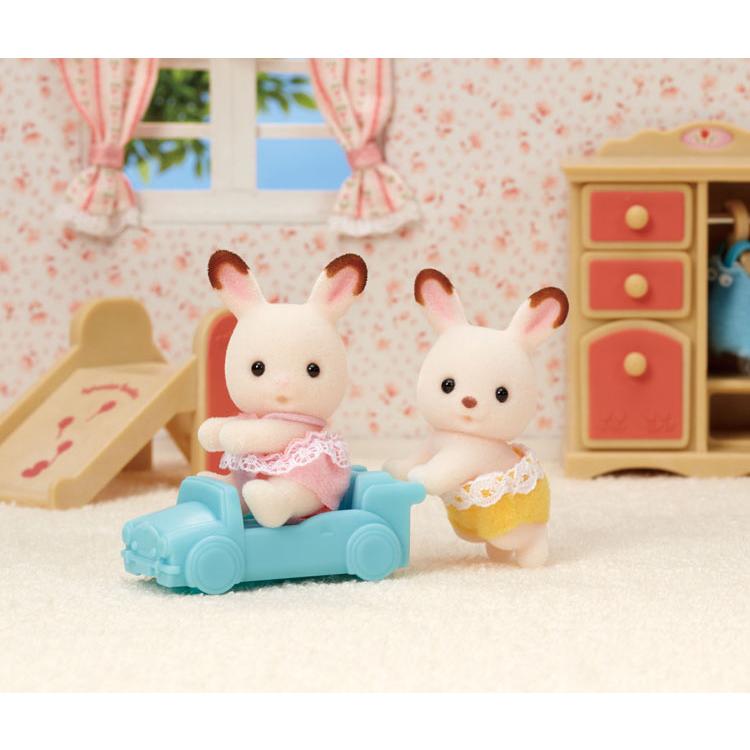 Sylvanian Families Chocolate Rabbit Twins Gl+5420