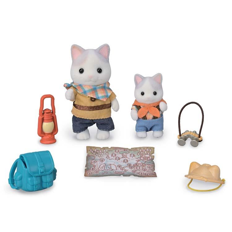 Sylvanian Families Doki Doki Exploration Set -Latte Cat Siblings- Ko-76