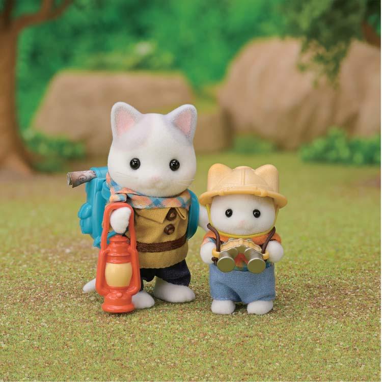 Sylvanian Families Doki Doki Exploration Set -Latte Cat Siblings- Ko-76