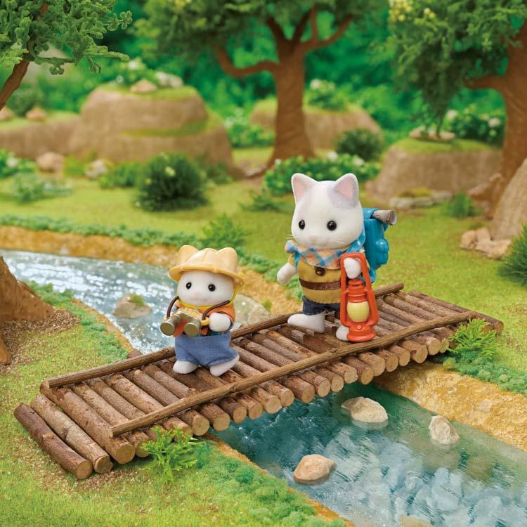 Sylvanian Families Doki Doki Exploration Set -Latte Cat Siblings- Ko-76