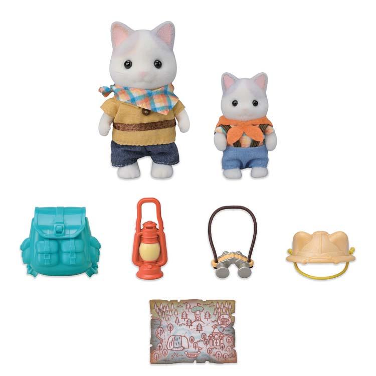 Sylvanian Families Doki Doki Exploration Set -Latte Cat Siblings- Ko-76