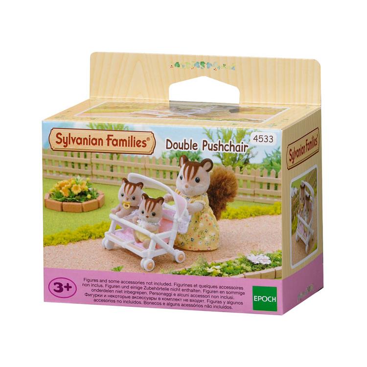 Sylvanian Families Double Stroller Uk+4533