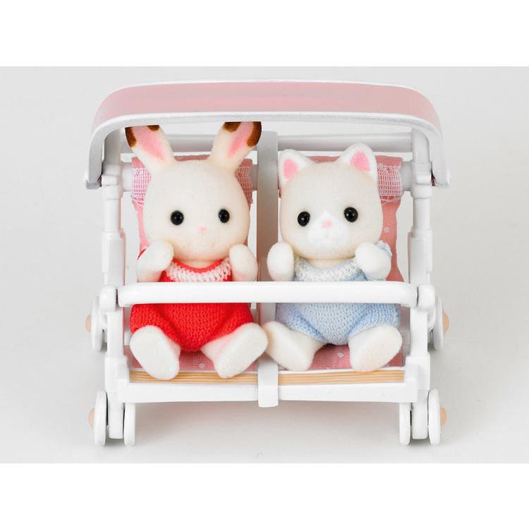 Sylvanian Families Double Stroller Uk+4533