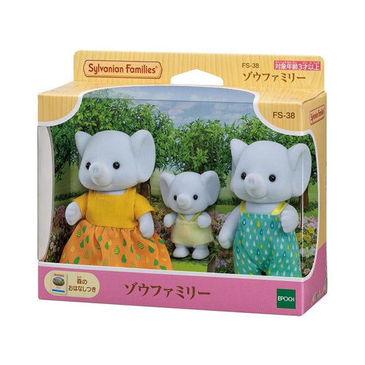 Sylvanian Families Elephant Family Fs-38