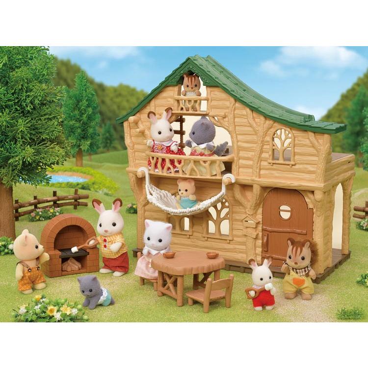 Sylvanian Families Exciting Log House In The Forest Ko-62