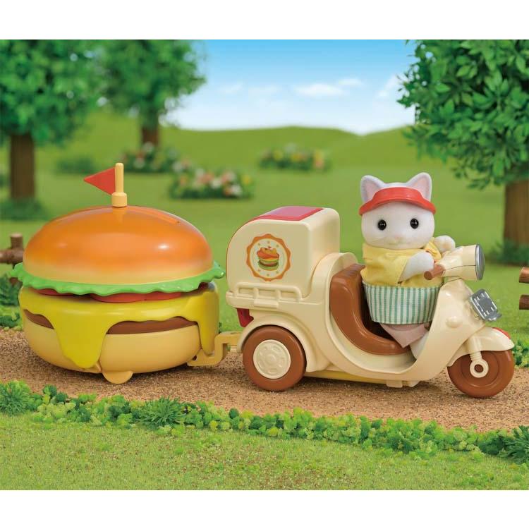 Sylvanian Families Freshly Made Hamburger Wagon Mi-91