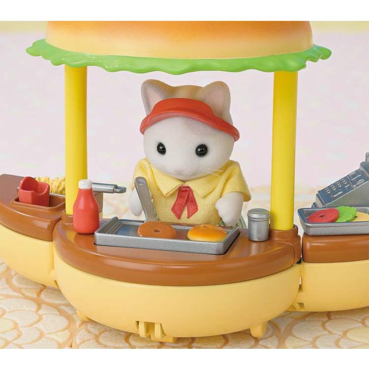 Sylvanian Families Freshly Made Hamburger Wagon Mi-91