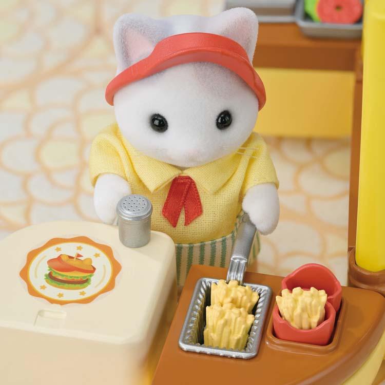 Sylvanian Families Freshly Made Hamburger Wagon Mi-91