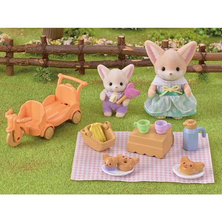 Sylvanian Families Friendship Picnic Set - Fennec Siblings - Df-24