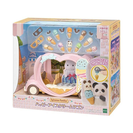 Sylvanian Families Happy Ice Cream Wagon Mi-89