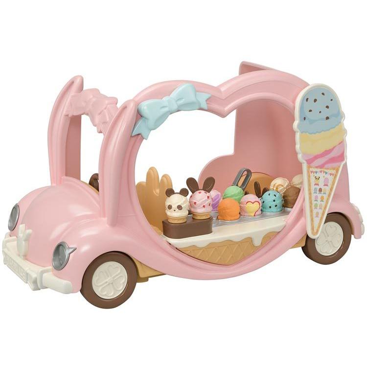 Sylvanian Families Happy Ice Cream Wagon Mi-89