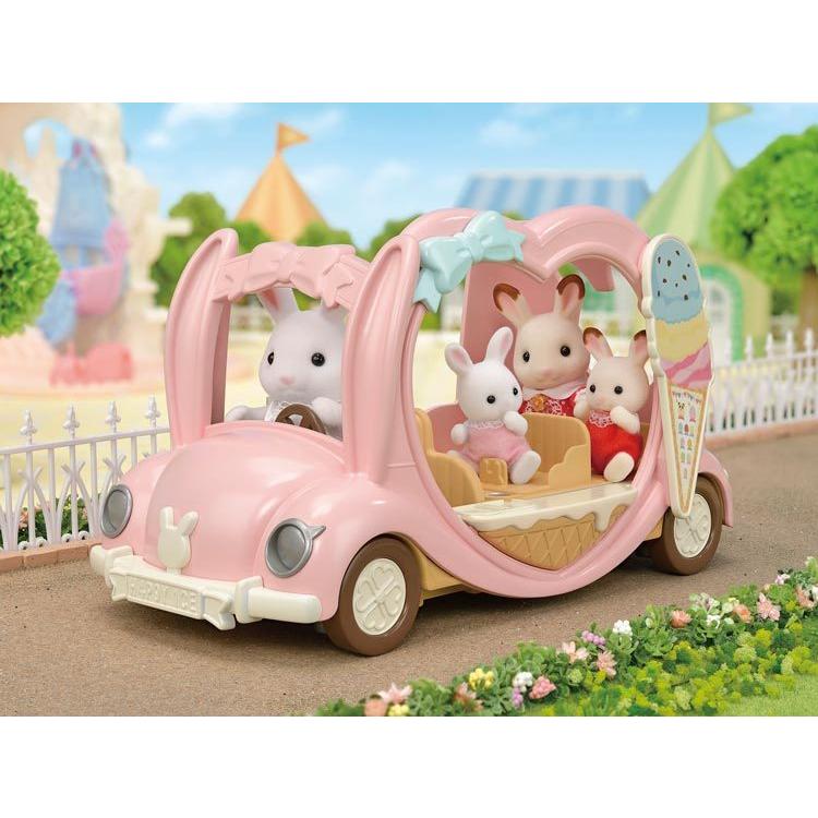 Sylvanian Families Happy Ice Cream Wagon Mi-89