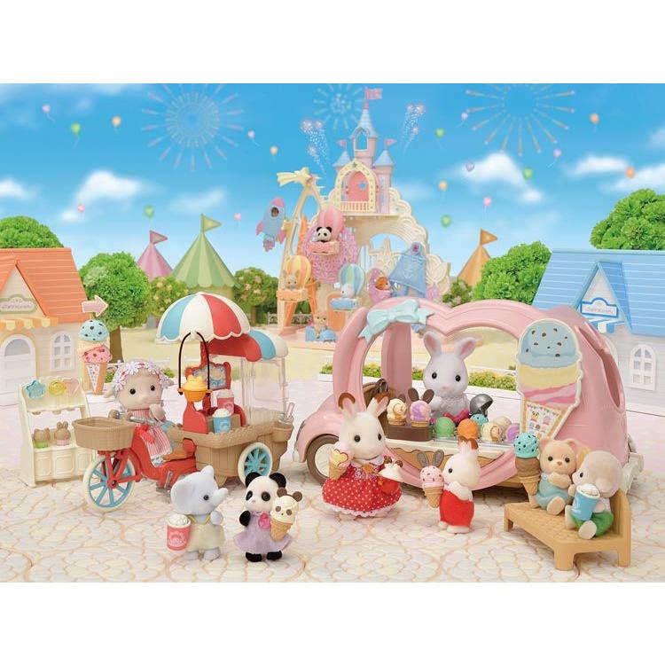 Sylvanian Families Happy Ice Cream Wagon Mi-89