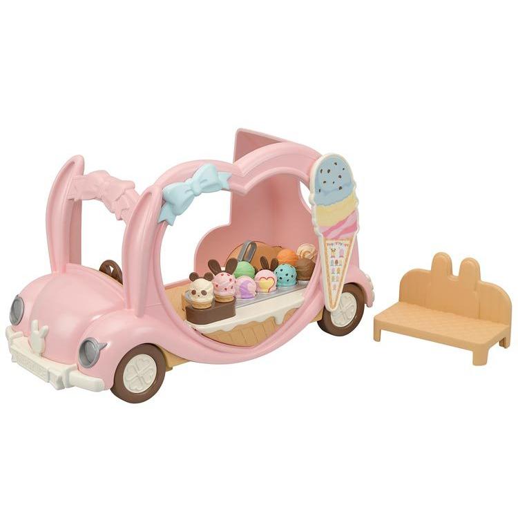 Sylvanian Families Happy Ice Cream Wagon Mi-89