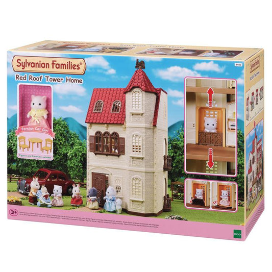 Sylvanian Families House With Red Roof And Elevator Gl+5400