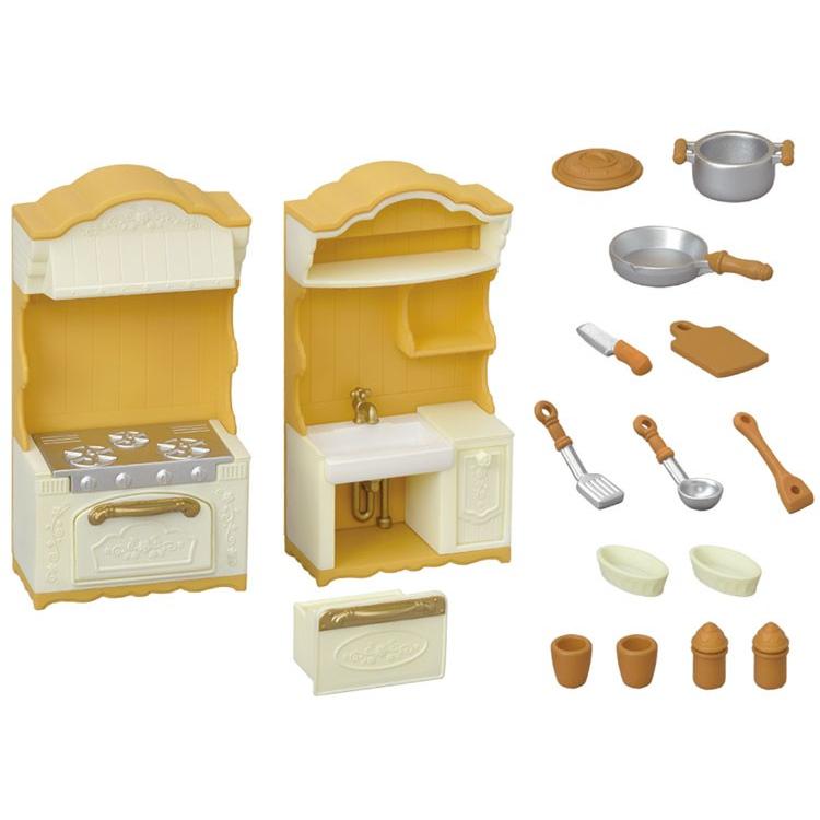 Sylvanian Families Kitchen Stove/Sink Set Ka-420