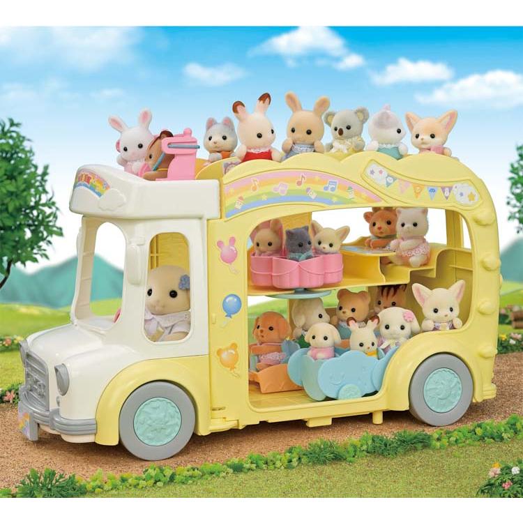 Sylvanian Families Let'S Play! Minna No Hoikuen Bus S-70