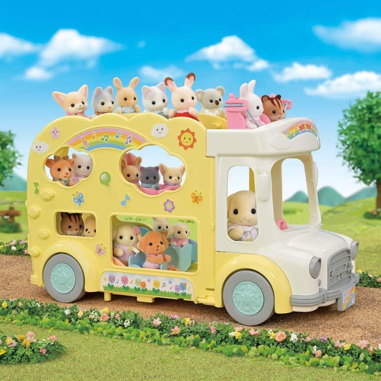 Sylvanian Families Let'S Play! Minna No Hoikuen Bus S-70