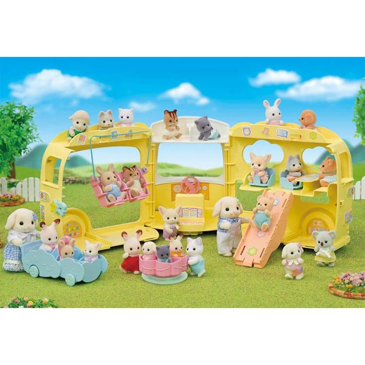 Sylvanian Families Let'S Play! Minna No Hoikuen Bus S-70