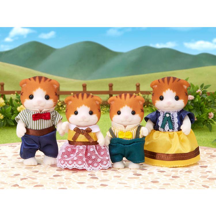 Sylvanian Families Maple Cat Family Gl+5290