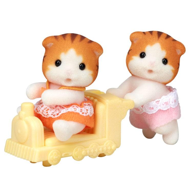 Sylvanian Families Maple Cat Twins Ni-110