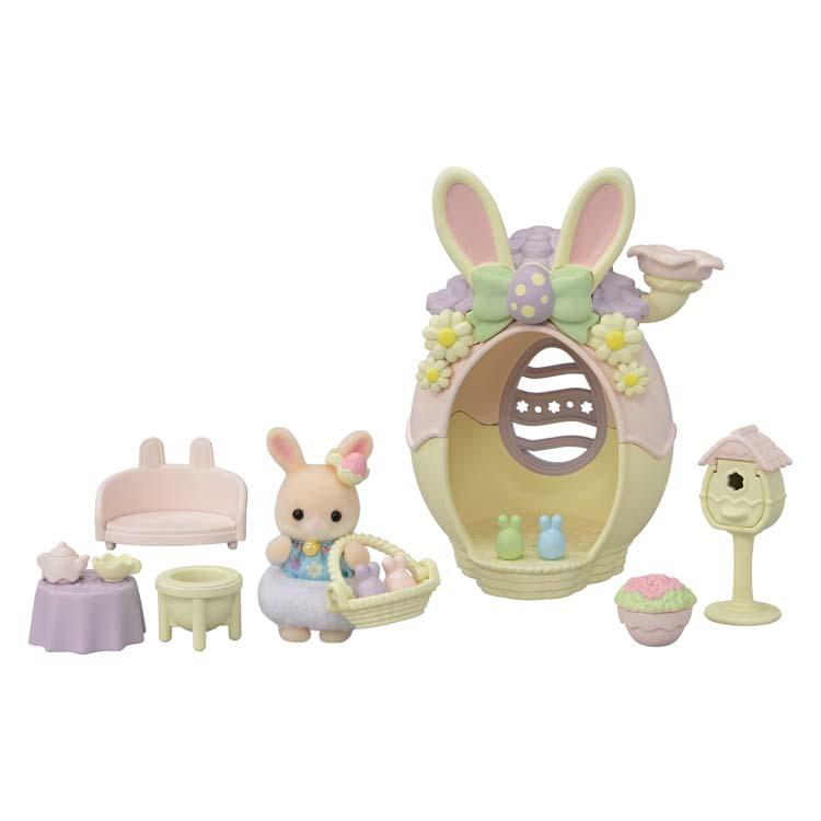 Sylvanian Families Margaret Rabbit'S Easter Egg House Se-212