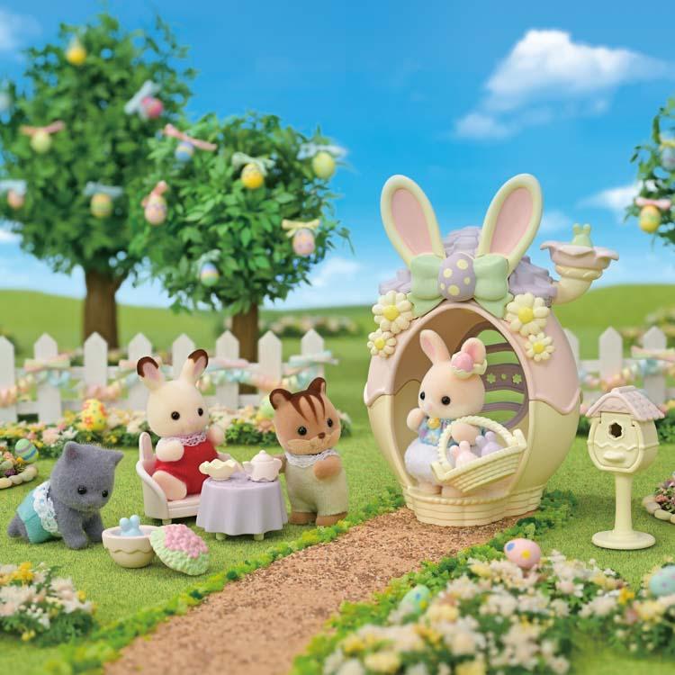 Sylvanian Families Margaret Rabbit'S Easter Egg House Se-212