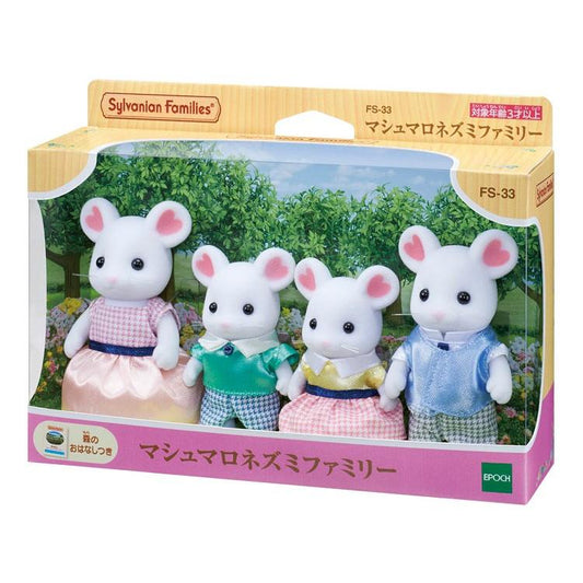 Sylvanian Families Marshmallow Mouse Family Fs-33