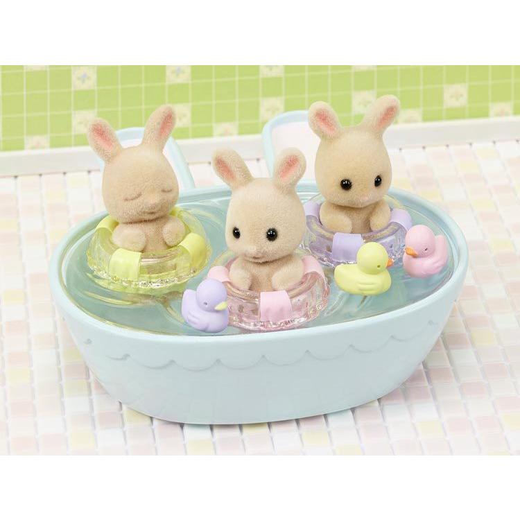 Sylvanian Families Milk Rabbit Mitsugo-Chan Favorite Bath Set Df-22