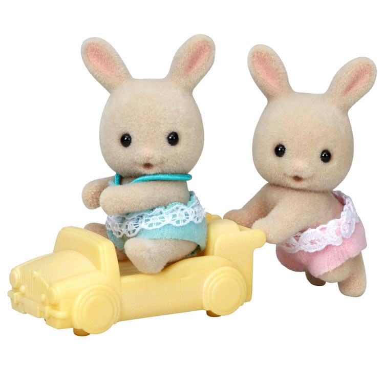 Sylvanian Families Milk Rabbit Twins U-88