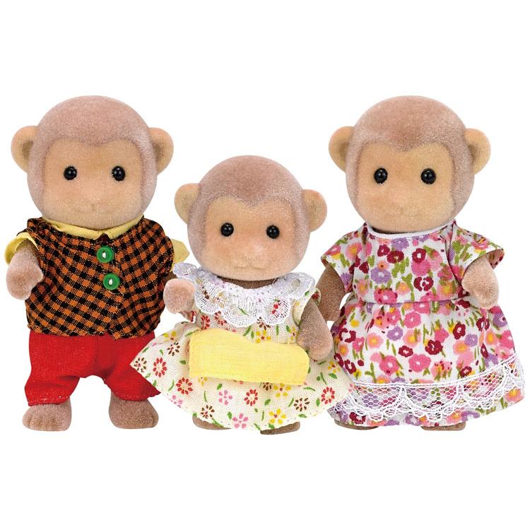 Sylvanian Families Monkey Family Eu+5214