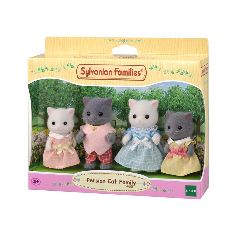 Sylvanian Families Persian Cat Family Gl+5455