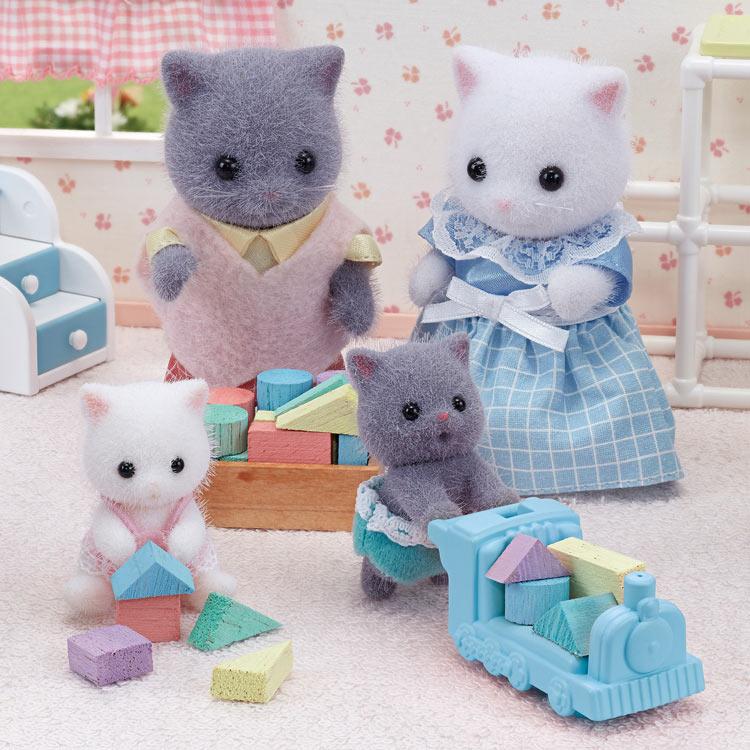 Sylvanian Families Persian Cat Twins Gl+5457