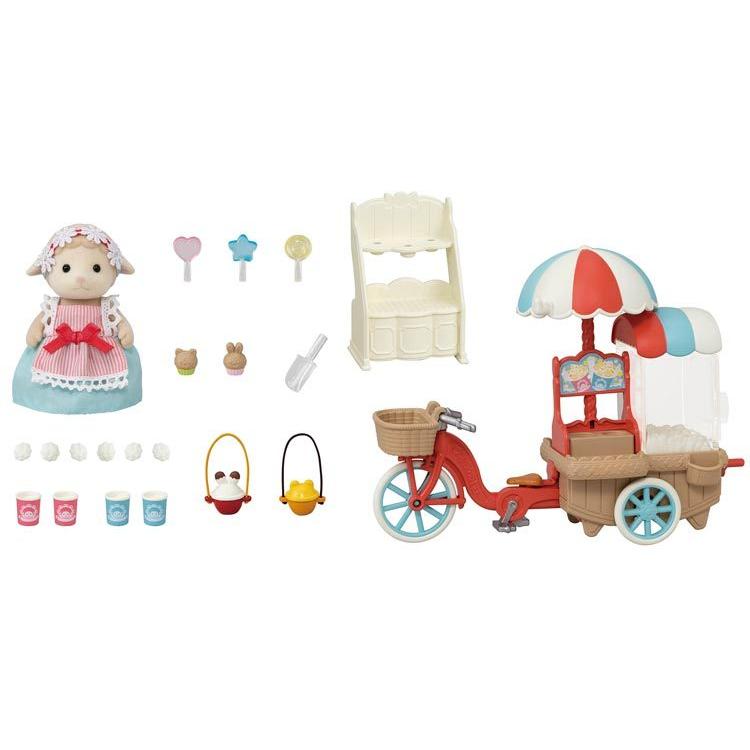 Sylvanian Families Pom Pom! Popcorn Cycle Mi-90