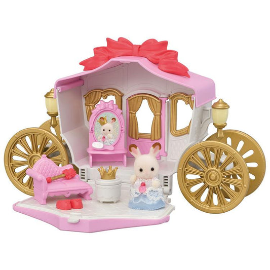 Sylvanian Families Princess And Stylish Carriage Set Gl+5543